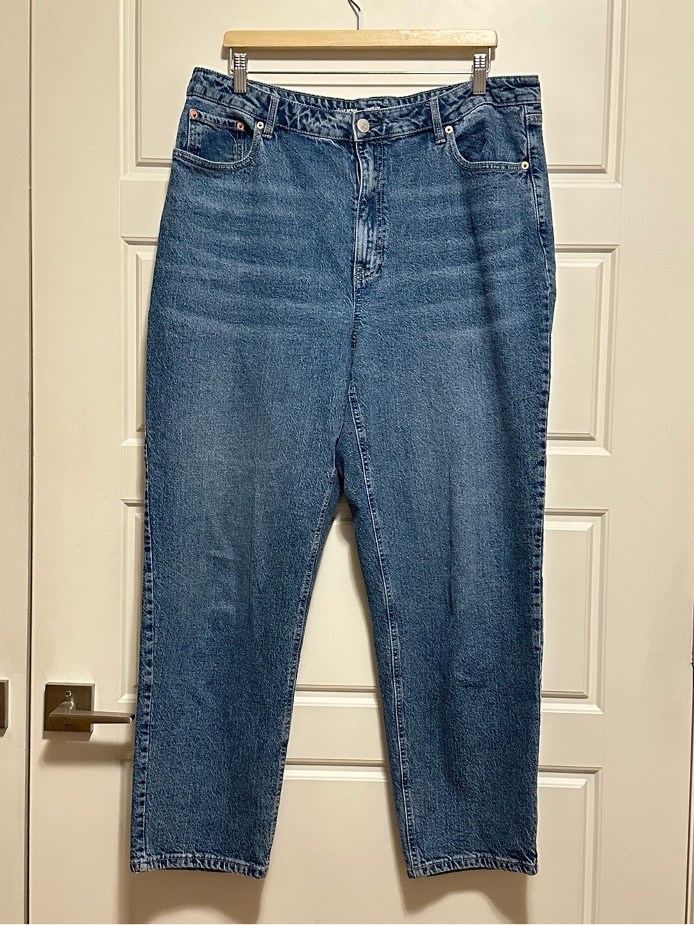 Size 34 Tall Medium Wash Mom Jeans